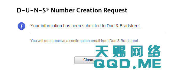 免费快速申请D-U-N-S Number(邓白氏编码)