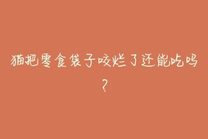 猫把零食袋子咬烂了还能吃吗？-动物百科